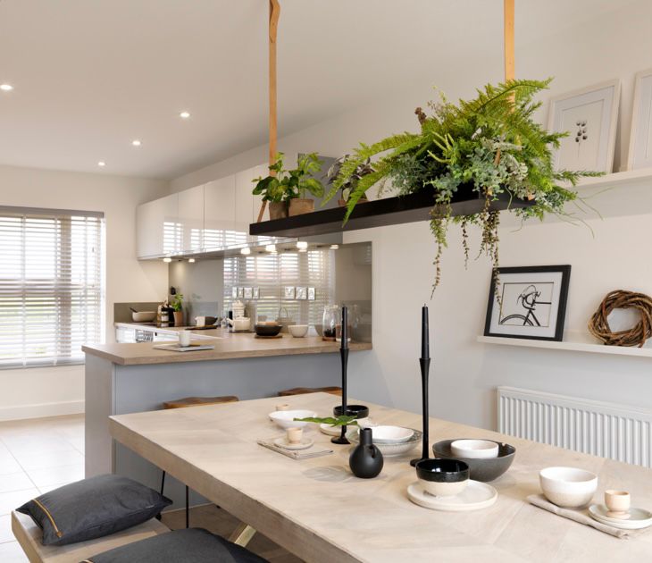 The Gathering Nest — our dining and kitchen space